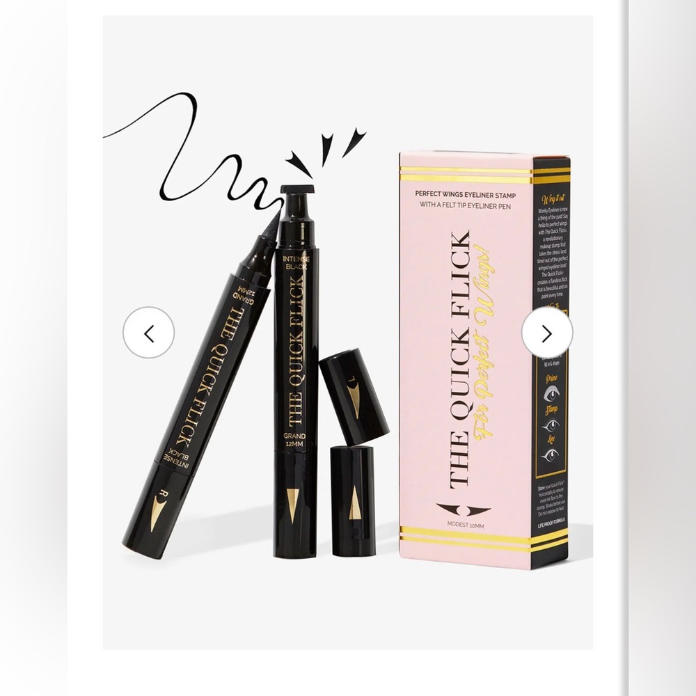 The Quick Flick for Perfect Wings! Intense black.